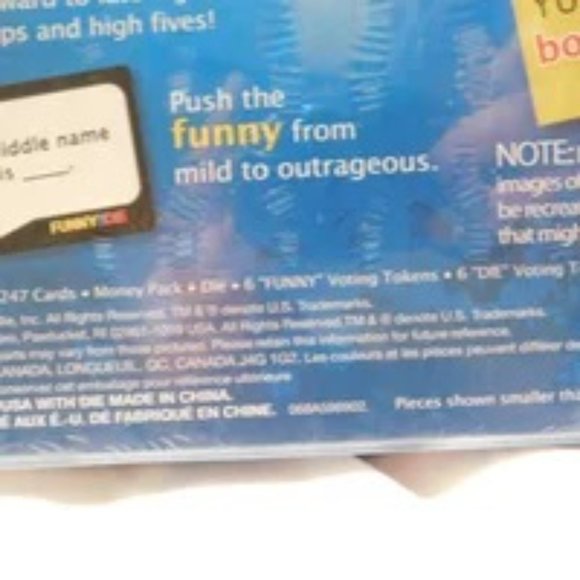 Funny Or Die The Hilarious Caption Board Game 2013 Hasbro Gaming Brand New - Picture 4 of 5